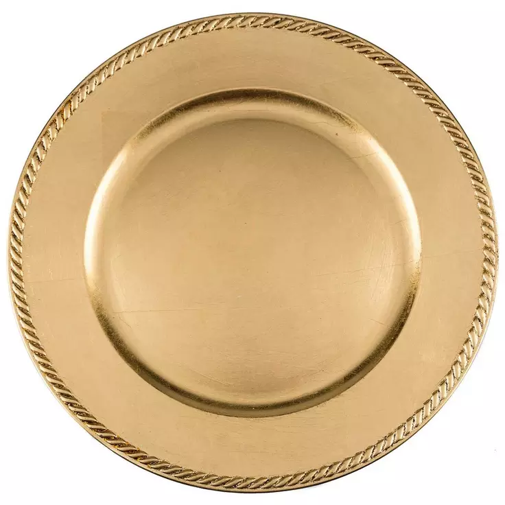 Charger plate - Gold